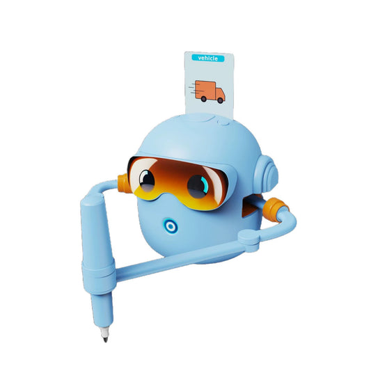 Best-selling Children’s Intelligent Enlightenment Influencer Companion Early Childhood Education Multilingual Dual-Language Learning Toy with Automated Painting Robot